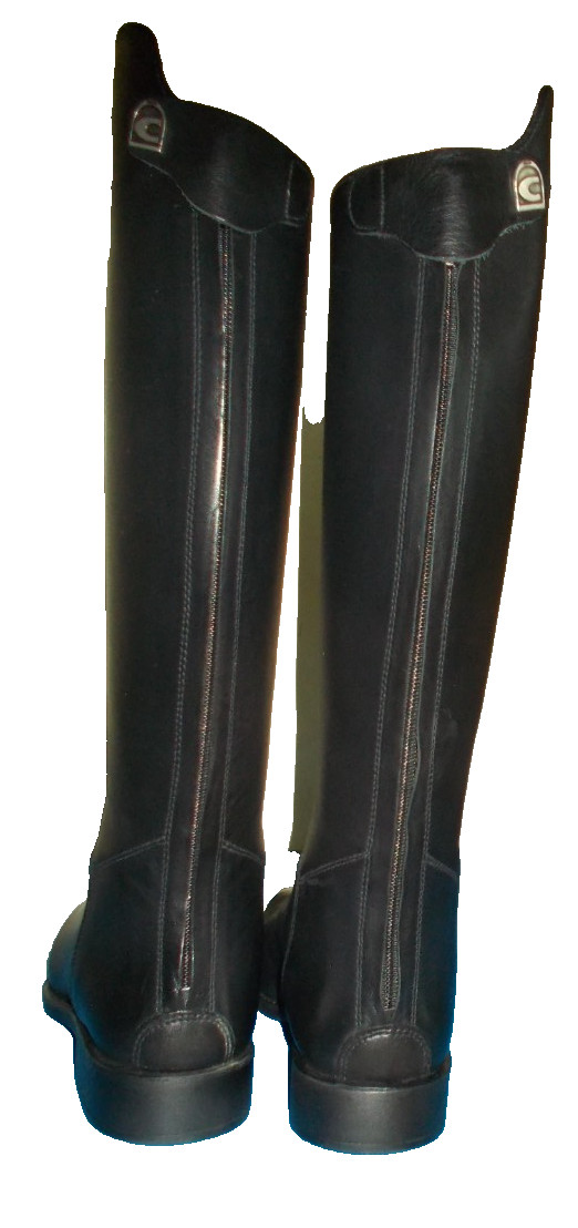 Cavallo Junior XS Kinder Leder Stiefel m. Reißversch. schwarz Gr. 35 Neu