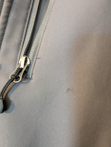 Carhartt Jacket Mens XL Gray Crowley Full Zip  Lined Softshell Workwear - Picture 6 of 17