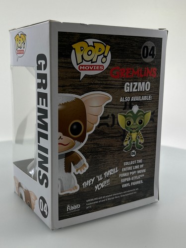 Funko POP! Movies Gremlins Gizmo #4 Vinyl Figur BESCHÄDIGTE BOX SIEHE BILDER - Bild 6 von 14