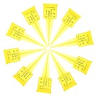 20 Pcs Lawn Water Meter Rain Gauges for Yard Outdoor Rainfall Monitor Sprinkler