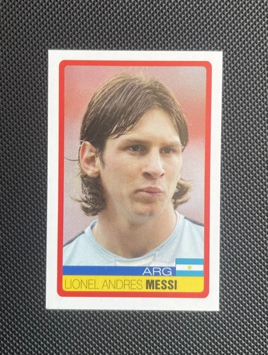 LIONEL MESSI 2007 COPA AMERICA ROOKIE STICKER