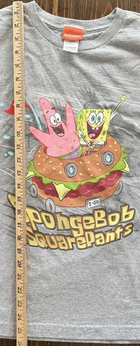 Vintage SpongeBob SquarePants T-Shirt Youth XL Nickelodeon Freeze 2004 - Picture 8 of 9
