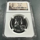 1959 50C SILVER PROOF Franklin Half Dollar, NGC PF68 (89877)