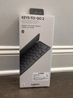 Logitech KEYS-to-GO 2 Ultra Portable Bluetooth Tablet Keyboard with Cover NEW