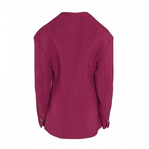 GANNI Women's Coat Size 38 / M Wool Blend F7385 - Picture 4 of 8