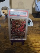 DBS Card Game Great Ape Masked Saiyan, Primal Carnage Scr 1st Ed BT10-152 Psa 10