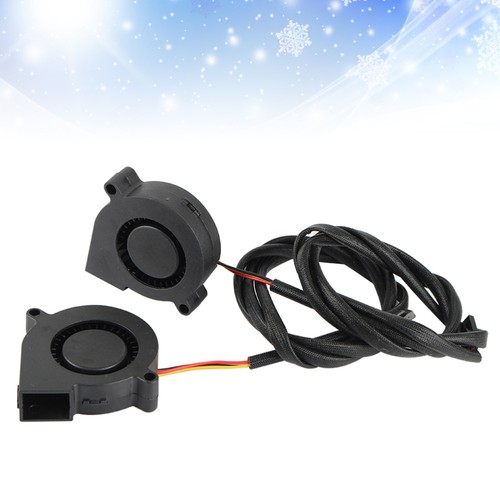 2 Pcs Laptop Cooling Stand Pram Fan Super Silent Hydraulic Bearing Front - Afbeelding 8 van 11