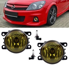 Nebelscheinwerfer SET Gelb Klarglas passt für Opel Corsa Astra G H Twin Top B