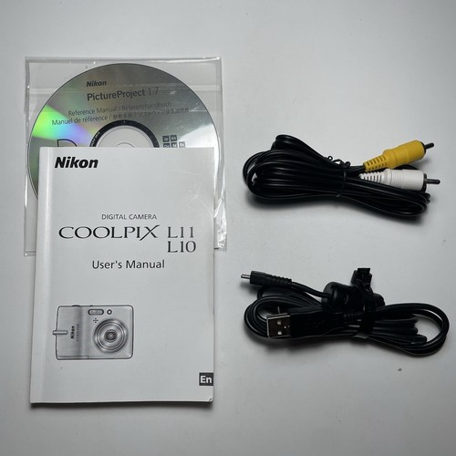 Nikon Coolpix L11 6MP Retro Y2K Compact Digital Camera Boxed + Cables, Guide, CD - Picture 16 of 19