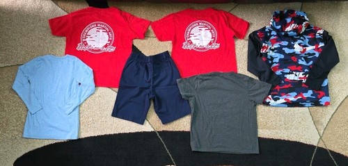 Lot Of 6 Boys Hoodie,School Shorts, T-shirts, Playwear French Toast Size 8-10 yo - Picture 2 of 4