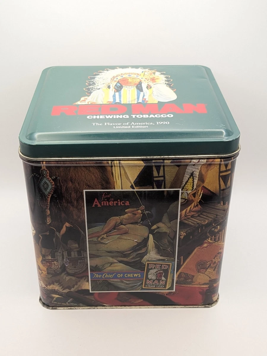 Redman Chewing Tobacco In Collectible Tobacco Tins for sale