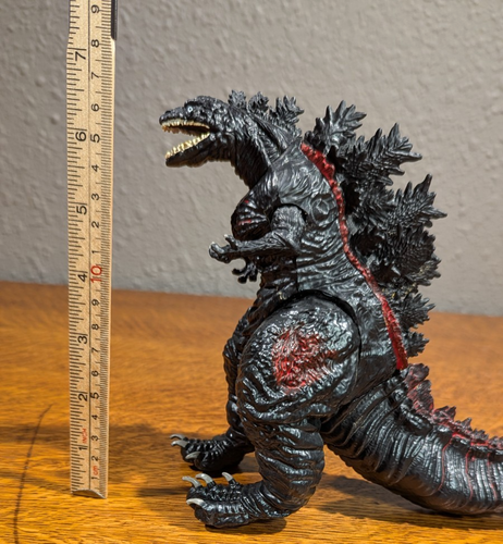 Godzilla Playmates Toho Shin Godzilla 7" Inch High 12” Long Action Figure 2020 - Photo 14/14