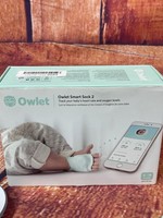 Owlet Smart Sock  0-18 Months Bluetooth Tracks Heart Rate & Blood Oxygen Level 2