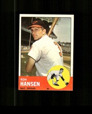 1963 Topps 88 Ron Hansen VG-EX #D1,402645