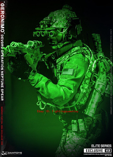 DAMTOYS 78106 Geronimo Devgru Operation Neptune Sepear WF2024 Ver. Pre-order - Picture 14 of 23