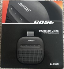Enceinte portable BOSE SoundLink Micro II Noir