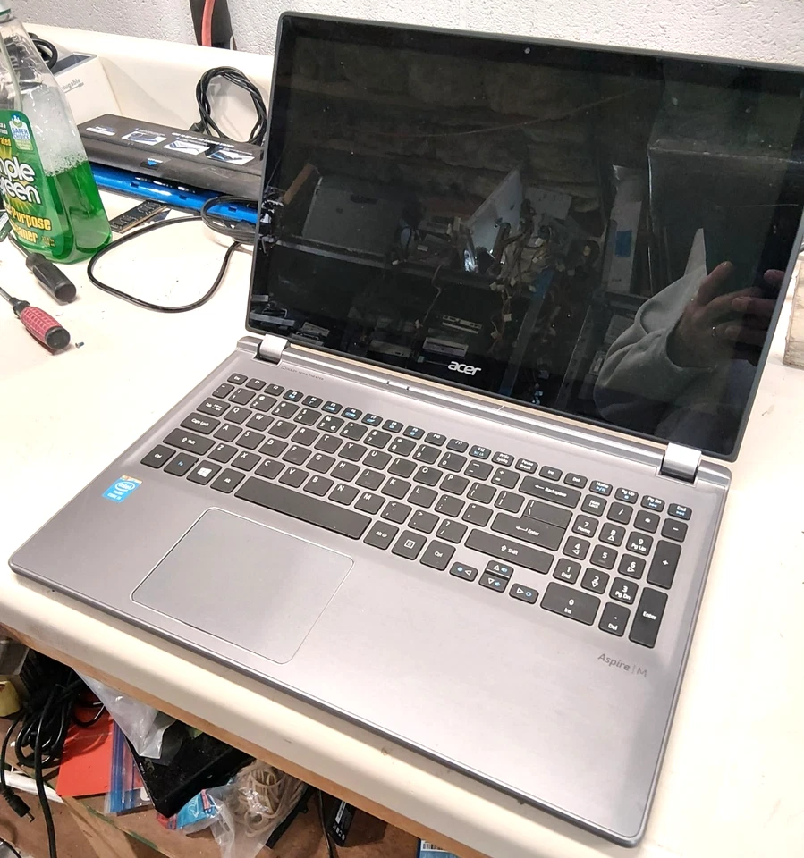 Portátil Acer Aspire M5-583P-6423 Intel i5-4200U - SIN RAM - SIN SISTEMA OPERATIVO - SIN DISCO DURO #522 Foto 2 de 3