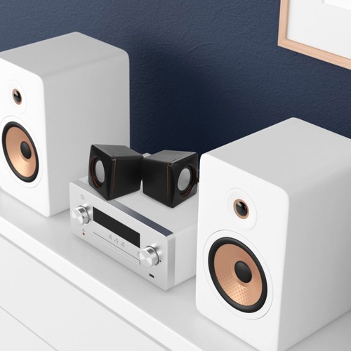 Altoparlante Alimentato Tramite USB Altoparlanti Da Tavolo Piccoli - Photo 10/12