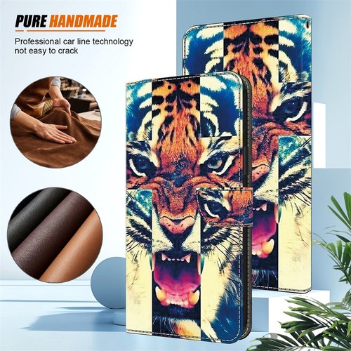 Phone Case Cover for Huawei Honor 200 Pro 70 50 X8 Luxury Painting Wallet Case - Picture 9 of 20