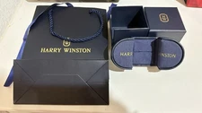 Collection Of Harry Winston Ring Box And  Bag