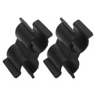 2pcs Double Pipe Clamps For Marine Pipe Connector Plastic Double Port Clips