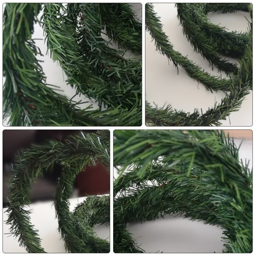Tree Branches with Leaves Faux Greenery Garland for Holiday Decoration - Bild 4 von 12