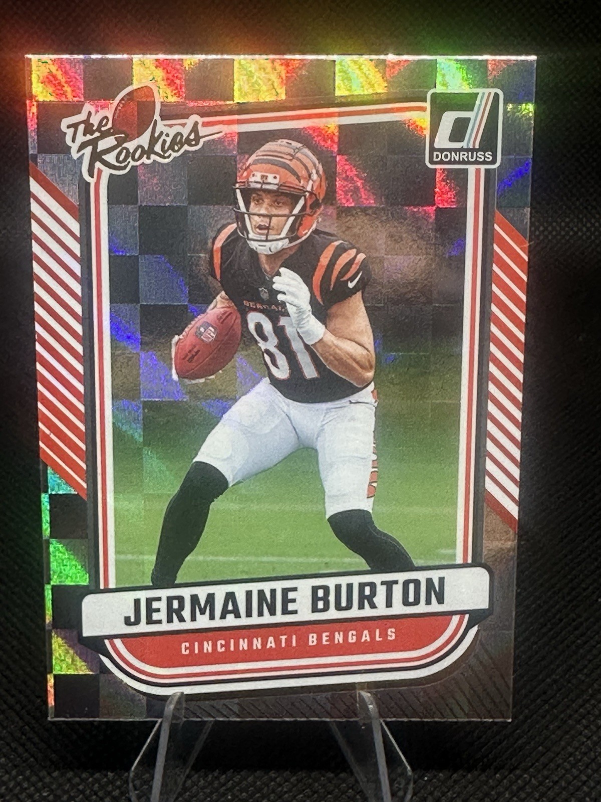 2024 Panini Donruss - The Rookies Jermaine Burton #TR-31 (RC)