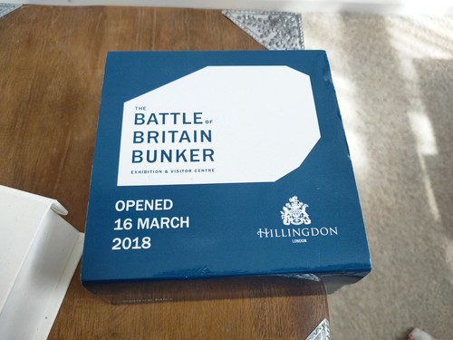 Spitfire Mk1 Diamond Cut Rainbow Paperweight Battle of Britain Bunker Hillingdon - Picture 5 of 16