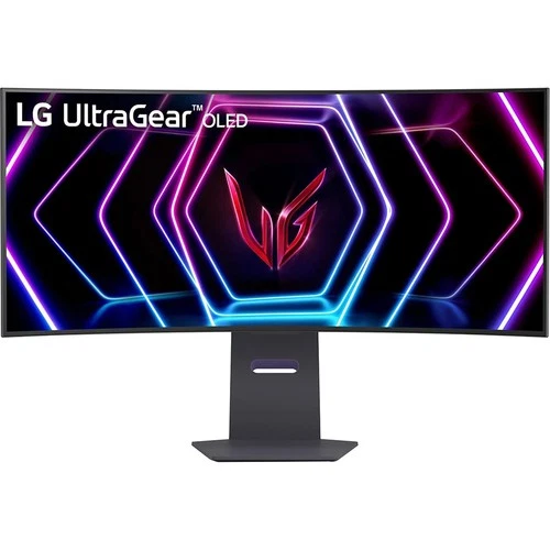 LG 39-inch UltraGear OLED Curved Gaming Monitor - 39GS96QB-B - Open Box