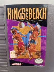 Kings of the Beach - Cart and Manual (Nintendo Entertainment System, NES 1990)