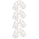 4 stücke Regenbogen-förmige Kiste Kinder Haarnadel Aufbewahrungsbox Kreative