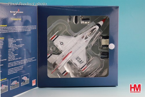 Hobby Master 1/72 F-16C Fighting Falcon USAF Thunderbirds, #1, RIAT 2017 HA38039 - Picture 9 of 11