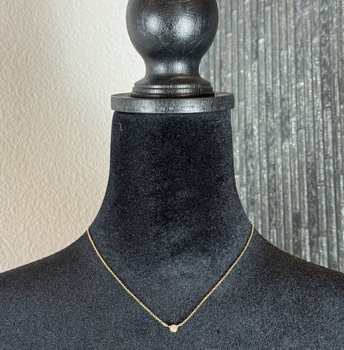 Cartier D’amour Legers Diamond Necklace SM .09CT/18k Yellow Gold Necklace - Picture 7 of 11