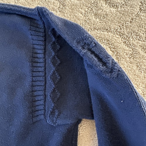 Men’s Brooks Brothers Red Fleece Large Navy Blue - Bild 3 von 5