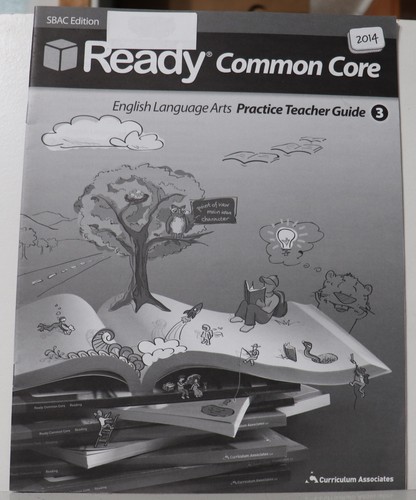 Ready SBAC Edition English Language Arts Practice Teacher Guide Grade 3 NEW - Foto 1 di 7
