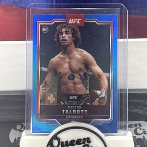 2025 Topps Chrome UFC Payton Talbott Blue Refractor /150 RC - #141 Clean Card