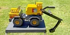 Tonka Mighty Diesel Excavator Backhoe Steel Truck 80s/90s Works XMB-975 Rust