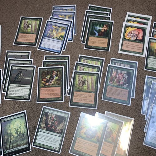 PAUPER Mono Green Elves - Pauper - 54 Card Deck Top Tier - Free Sleeves MISSING6 - Picture 3 of 4