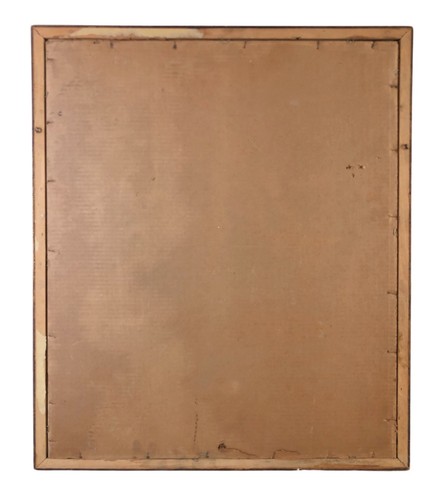 Pintura Original Clarence Canning Allen Will Rogers 1943 Enmarcada Mate - Imagen 3 de 3