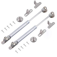 2 Pcs 18lb /80N Hydraulic Gas Strut Lift Support Cabinet Hinge Kitchen Cupboa...