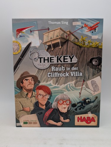 NEU The Key Haba – Raub in der Cliffrock Villa Familienspiel Gesellschaftsspiel  - Bild 1 von 5