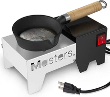 Mmasters Fast-Heating Electric Lead Melting Pot – 80 Oz Capacity | Ideal for Bul