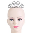 1 Set / 2 stücke Graduation Party Crown Etiquette Gürtel Absolventen Party