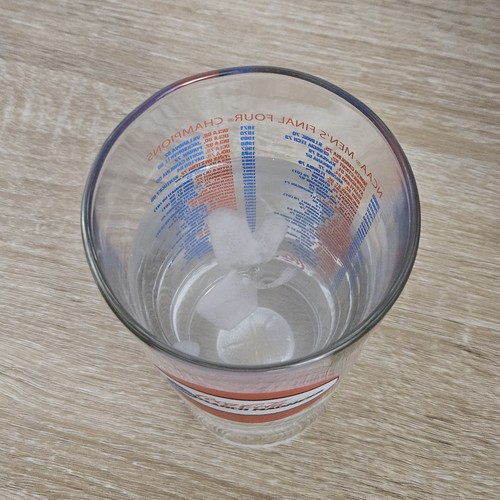 Coca Cola NCAA March Madness Glass 1939-2005 Champions w/ Game Scores Very Cool - Picture 17 of 17