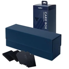 Vault X  Card Storage Box, Premium Exo-Tec Material, Detachable Magnetic