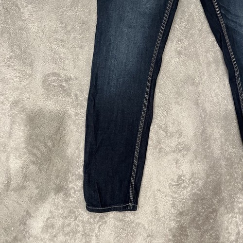 Seven 7 Women's Denim Legging Stretch Dark Wash Blue Jeans Size 10 NWTs - Picture 2 of 22