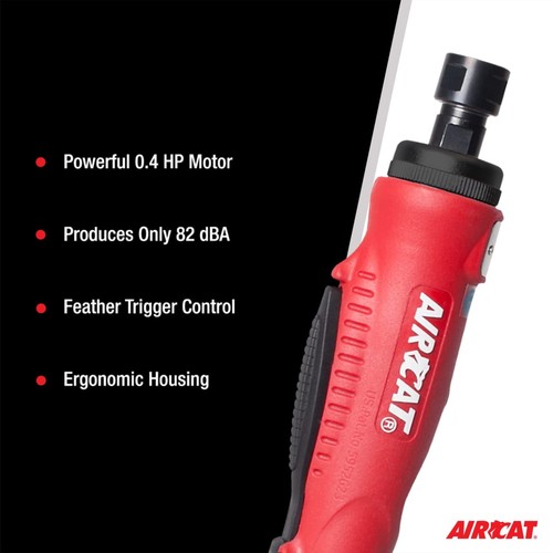 AIRCAT Pneumatic Tools 6200: .4 HP Mini Straight Die Grinder 20,000 RPM - Bild 5 von 7