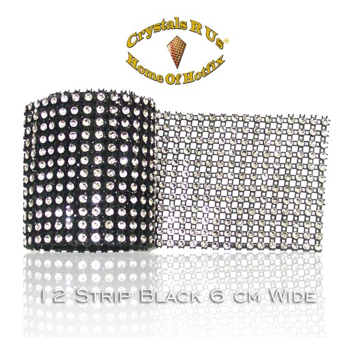 RHINESTONE DIAMANTE effect BLING REEL RIBBON WRAP TRIM CAKE DRESS MAKING lot - Imagen 12 de 28