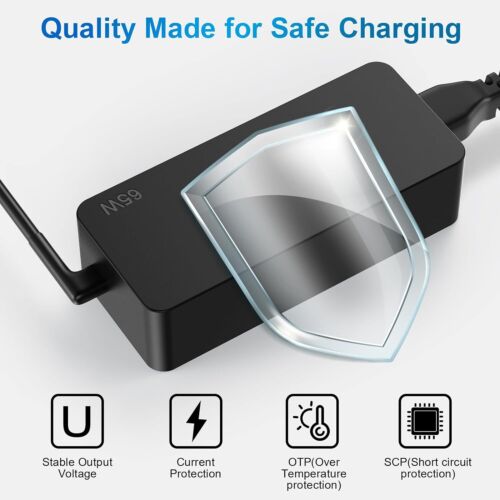 65W USB-C Type-C Adapter Laptop Charger For Lenovo ThinkPad Acer Dell HP ASUS - Picture 8 of 9