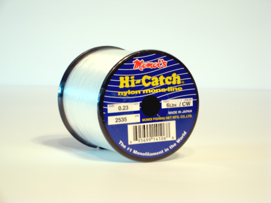 Momoi Hi-Catch Diamond Monofilament Line - 1000 yd. Spool - 40 lb. Test -  Brilliant Blue